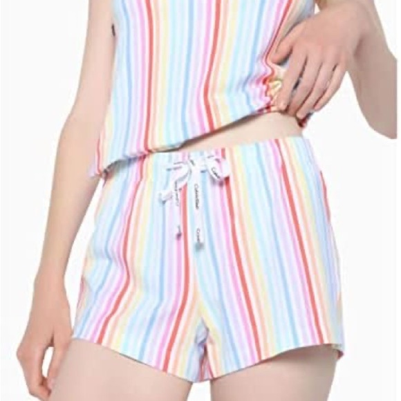 Calvin Klein Striped Pajama Set –Size M | Cotton | Cute & Cozy Sleepwear | - Picture 9 of 9